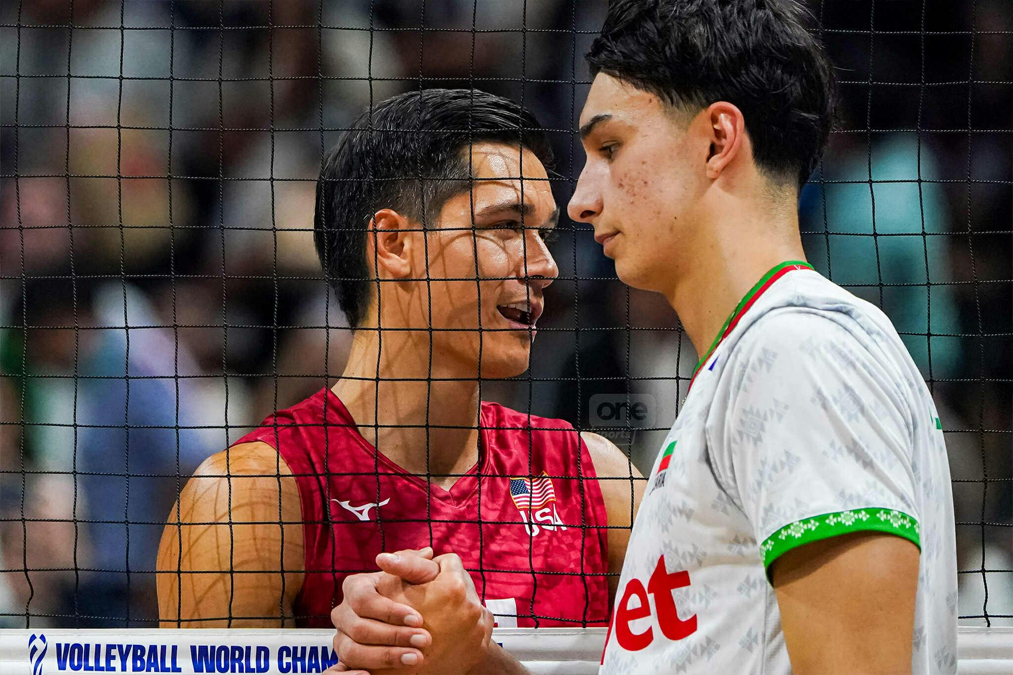 Moni Nikolov learns from Micah Christenson, earns praise after FIVB Worlds duel